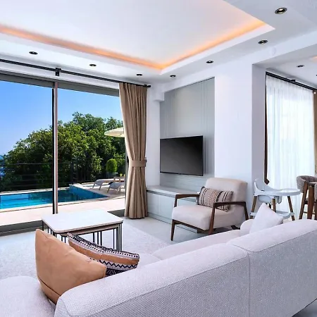 Вилла 3 Bedroom Seaview With Private Pool Hot Tub