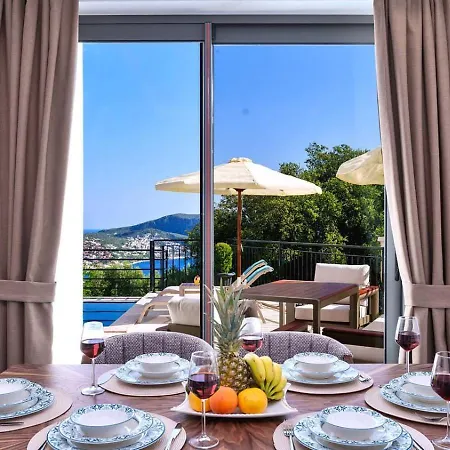 3 Bedroom Seaview With Private Pool Hot Tub Калкан