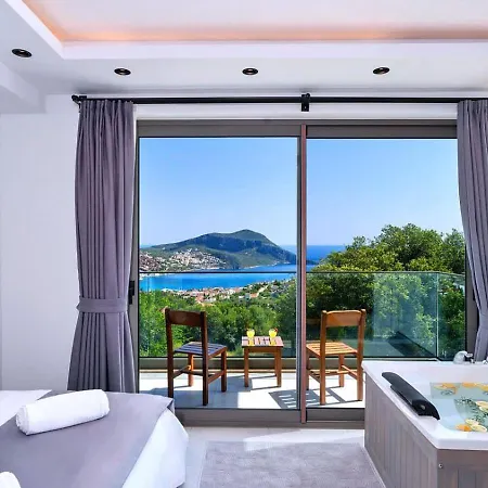 וילה 3 Bedroom Seaview With Private Pool Hot Tub