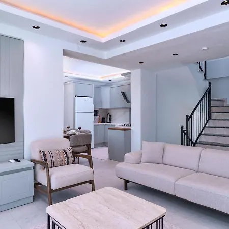 3 Bedroom Seaview With Private Pool Hot Tub Kalkan